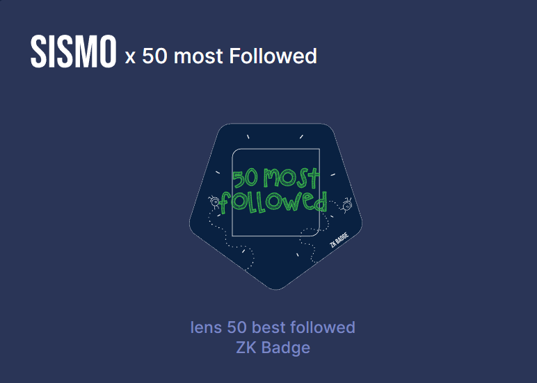 ZK-Badge Sismo